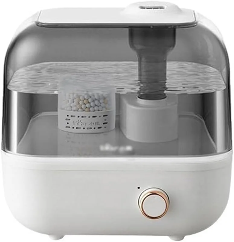 Humidificador de escritorio for el hogar, pulverizador pequeño y silencioso, humidificador for dormitorio, luz, sonido, aire acondicionado, for habitación