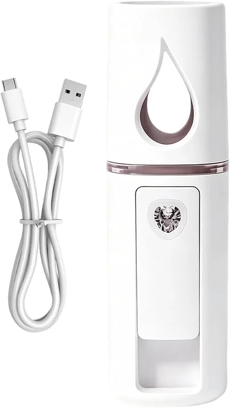 Vaporizador facial, difusor USB recarregável e hidratante — Humidificador