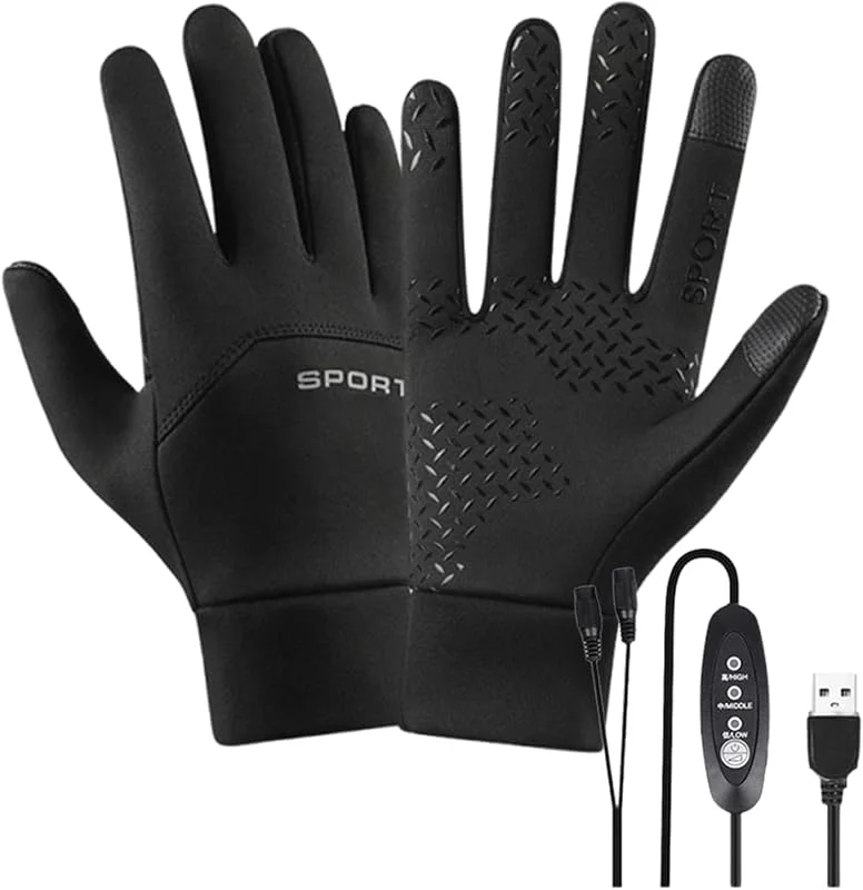 Guantes Calefactables Guantes Calefactados USB 3 Ajustes Pantalla Táctil — Cozinha e lar