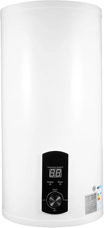 Caldeira elétrica de 50 litros, aquecedor de água quente, 2000 W, 220 V, suspensão de parede, aquecedor de água elétrico, economia de energia, aquecimento, recipiente interior esmaltado