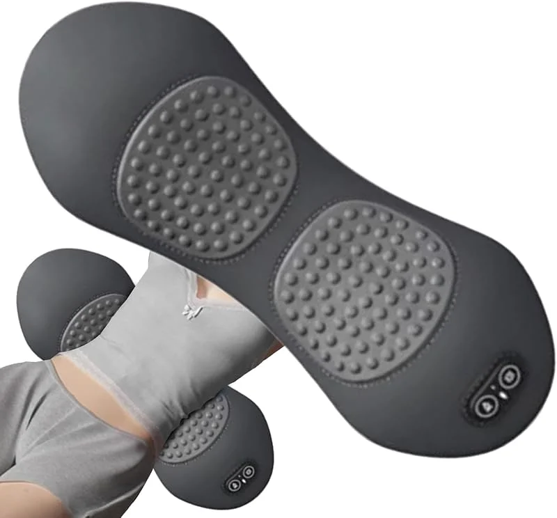 Almohada Soporte Lumbar Masaje Espuma Viscoelástica Relajante — Aquecimento