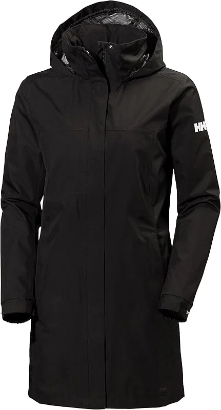 Helly Hansen Mulher capa de chuva comprida Aden — Roupa aquecida