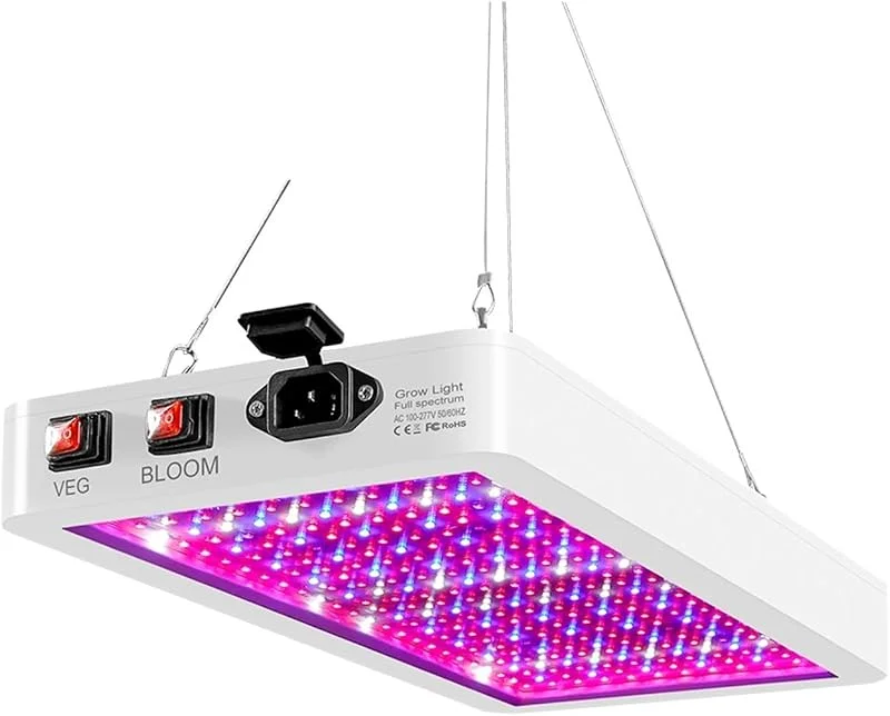 Grow Light, candeeiro de espectro completo de luz de cultivo de 4000 W para plantas, lâmpada UV de estufa Phyto Light de 5000 W, plantas, sementes, Fitolamp LED vetal (5000 W 312 leds) — Aquecimento