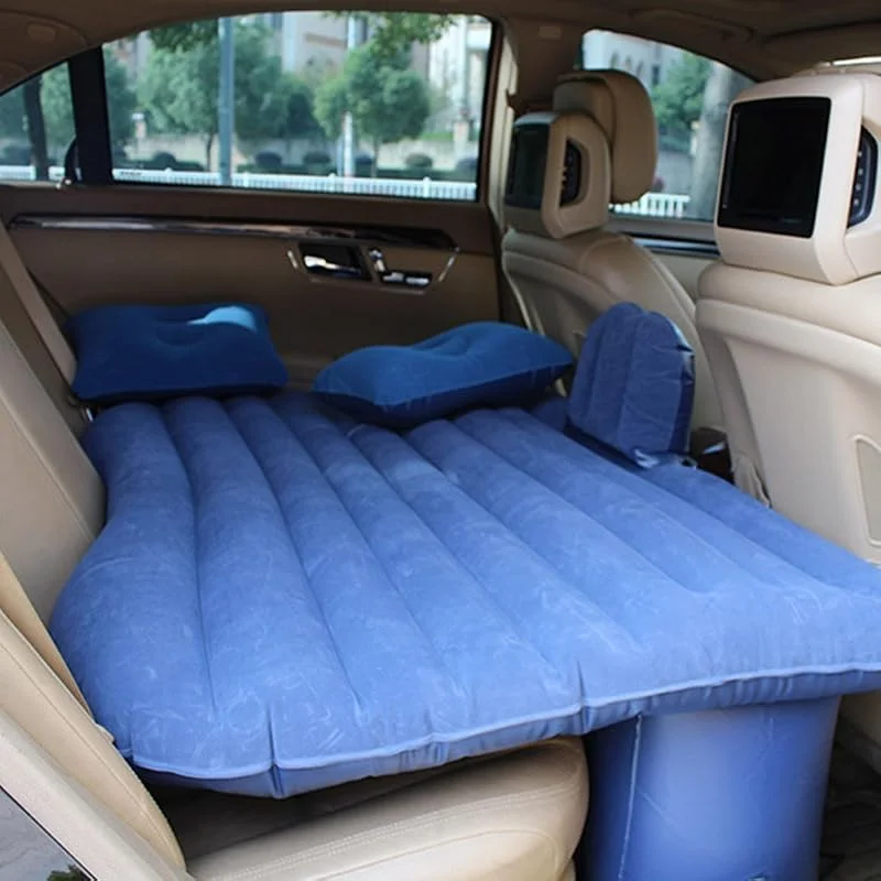 tempo di saldi Kit de colchão para cama e almofadas insufláveis para carro com bomba elétrica — Aquecimento