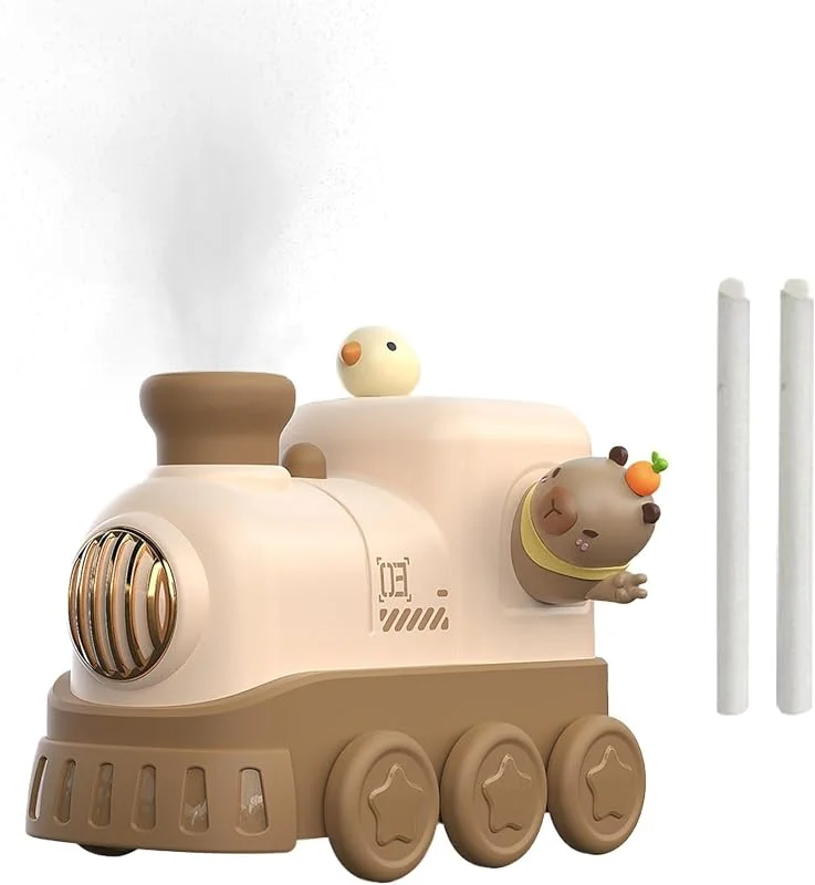 Humidificadores Para Dormitorio Diseño de Tren, Vapor Silencioso, Difusor