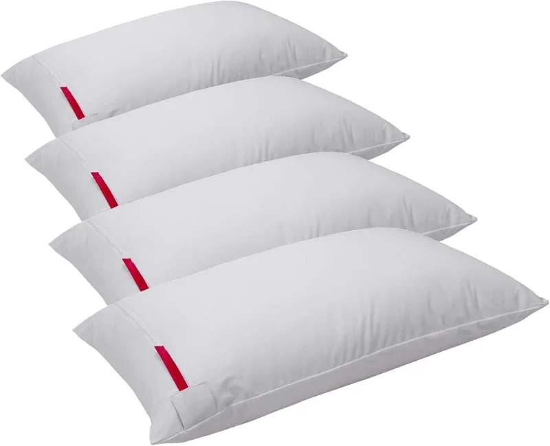 Pikolin Home FA200 - Fronha de almofada impermeável, antipercevejos e respirável, 40 x 70 cm (todas as medidas) (embalagem de 4) — Protetor solar