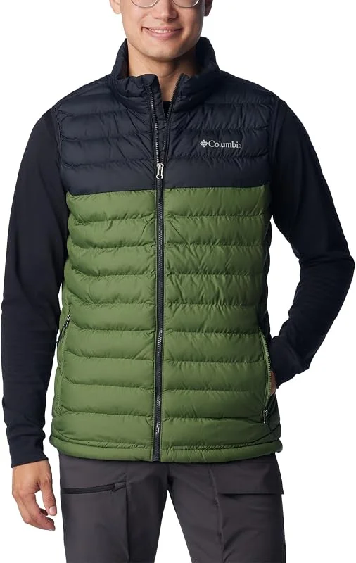 Columbia Powder Lite Weste colete Powder Lite para homem — Roupa aquecida