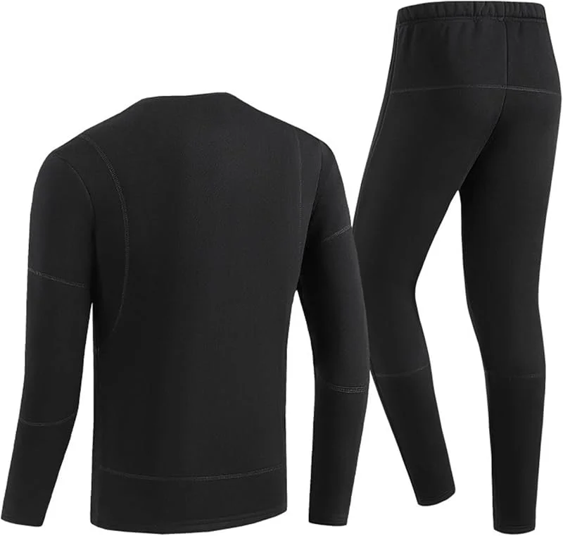 Ropa interior térmica para hombre con chaqueta calefactable, pantalones ideales para climas fríos — Roupa aquecida