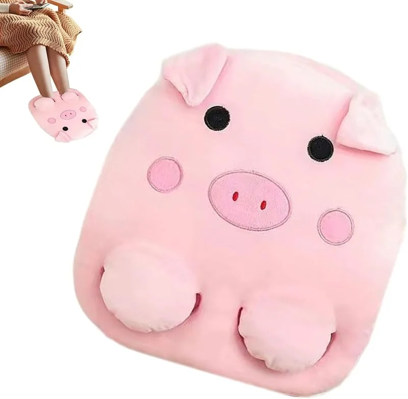 Calentador de manos eléctrico con forma de peluche 2 en 1 — Aquecimento