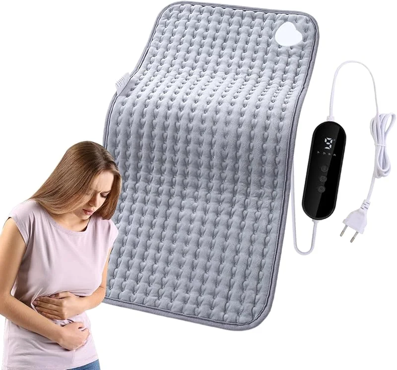 Cojín calefactor para la espalda 30x61 cm 9 niveles de calentamiento de la — Roupa aquecida