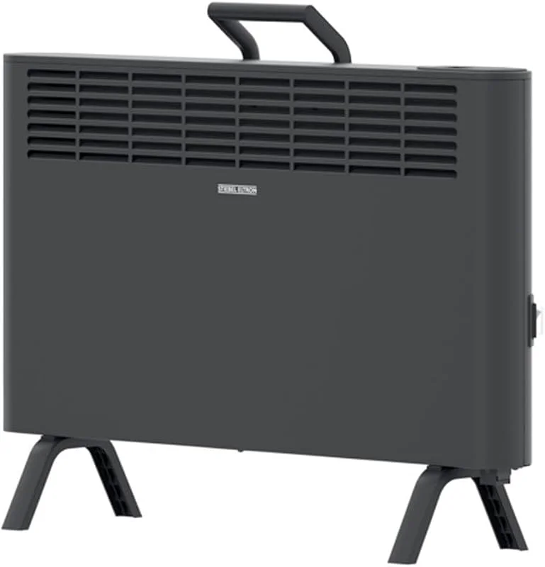 Stiebel Eltron Aquecimento elétrico de baixo consumo CNS-B 2000 Plus LCD move, 2 kW para aprox. 25 m², certificado TÜV, ecrã LCD, temporizador semanal, preto, 207068
