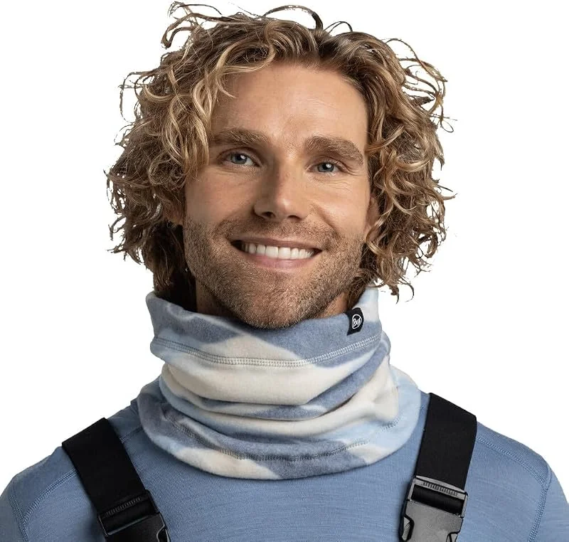 Buff Polar PRINTS Aquecedor de pescoço, cor azul — Roupa aquecida