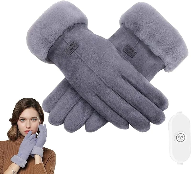 Generico Guantes calefactables de invierno para mujer, ergonómicos y — Roupa aquecida