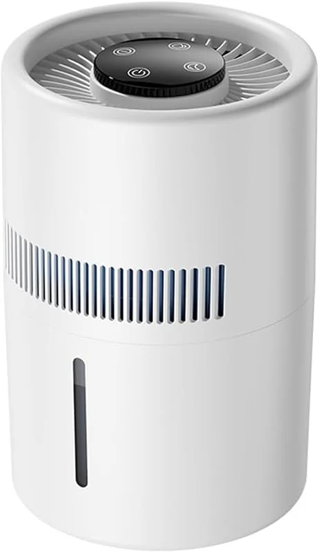 Humidificador e purificador de ar em, humidificador a vaporar 2 em 1 e purificador de ar HEPA para quarto, tanque de 4 l.