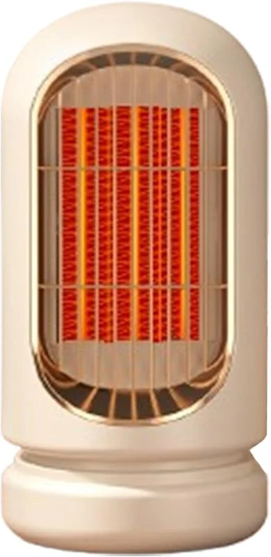 Aquecedor pequeno, ventilador de aquecimento com proteção contra superaquecimento, aquecedor elétrico - para mesa quarto casa inverno