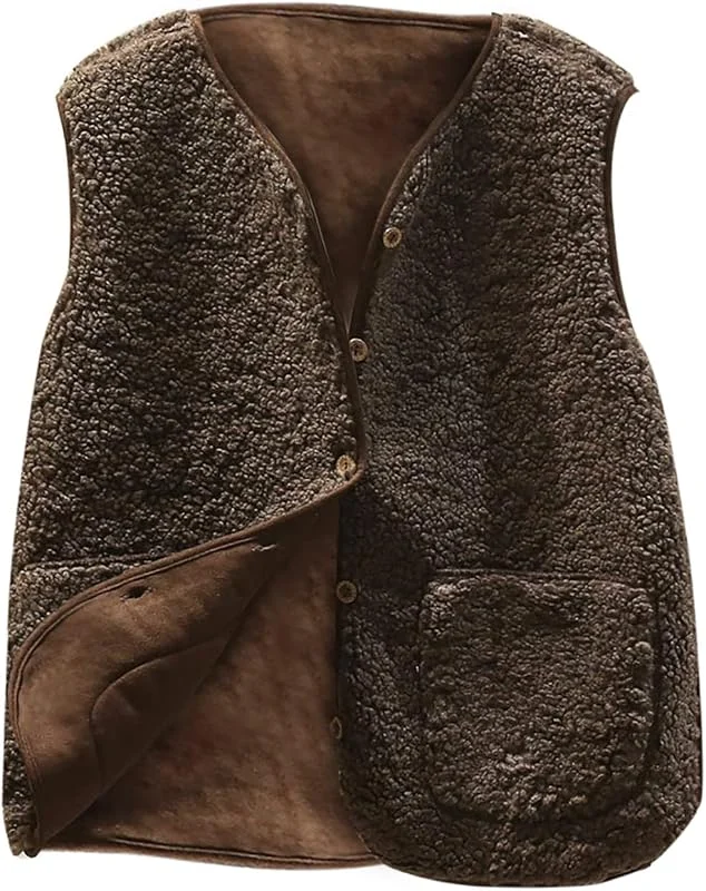 Chaleco Calefactor para Mujer, Chaleco sin Mangas, Abrigo Ligero, Chaleco Calefactor, Chaleco térmico Invierno, Chaqueta (02, café, XL) — Roupa aquecida